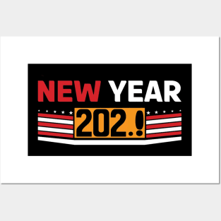 new year 202... Posters and Art